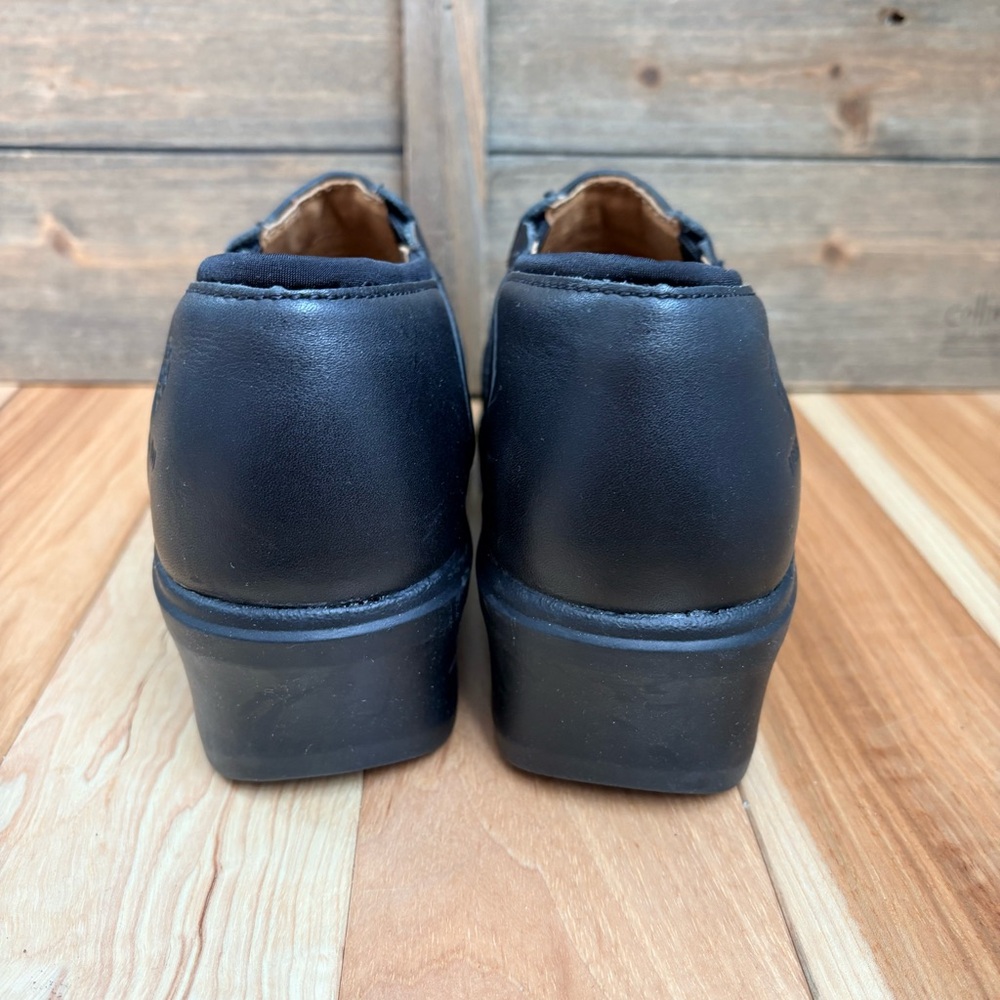 ARIAT #10002368 WOMEN'S STEEL SAFETY TOE BLACK CLOG Sz 7C 7 Wide - Picture 5 of 14